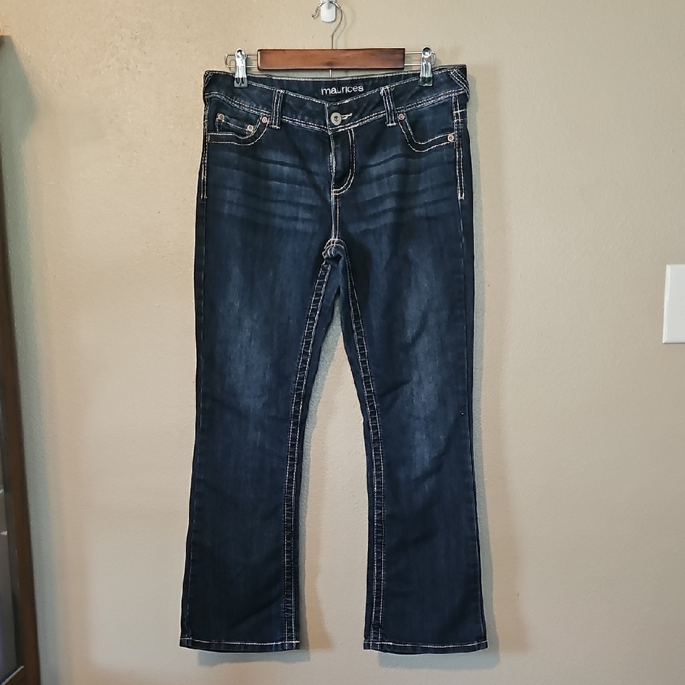 Maurices Blue Boot Cut Jeans with Classic Style